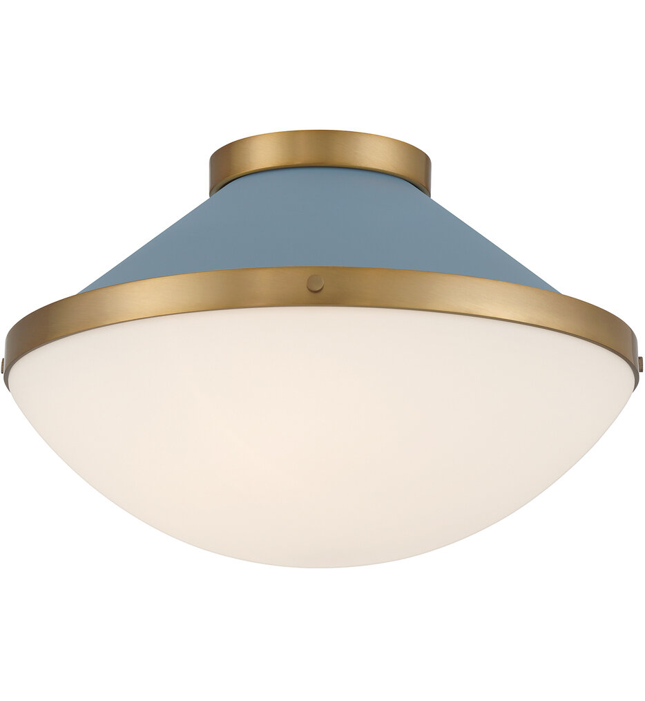 Crystorama - Xander 16.25" Flush Mount