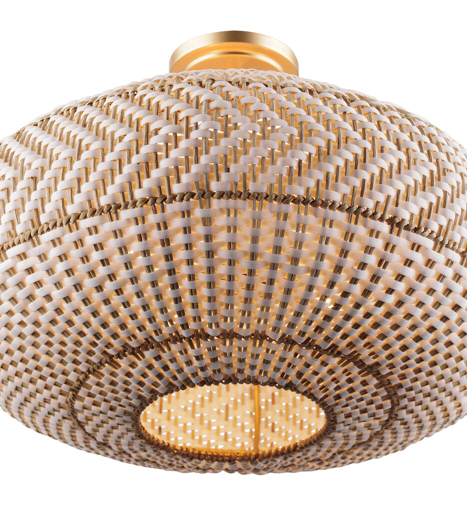 Zanzibar 22" Semi-Flush Mount