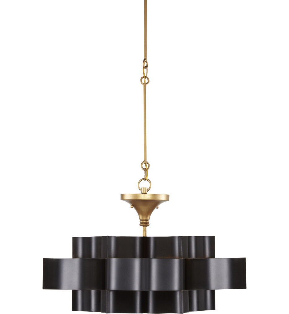 Currey & Company - Grand Lotus 20.25" Chandelier | Lamps.com