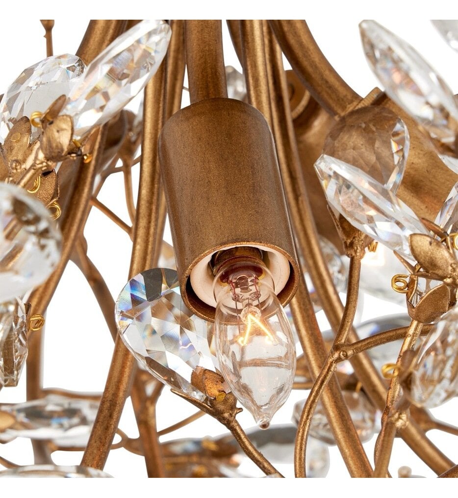 Crystal Bud 24" Semi-Flush Mount