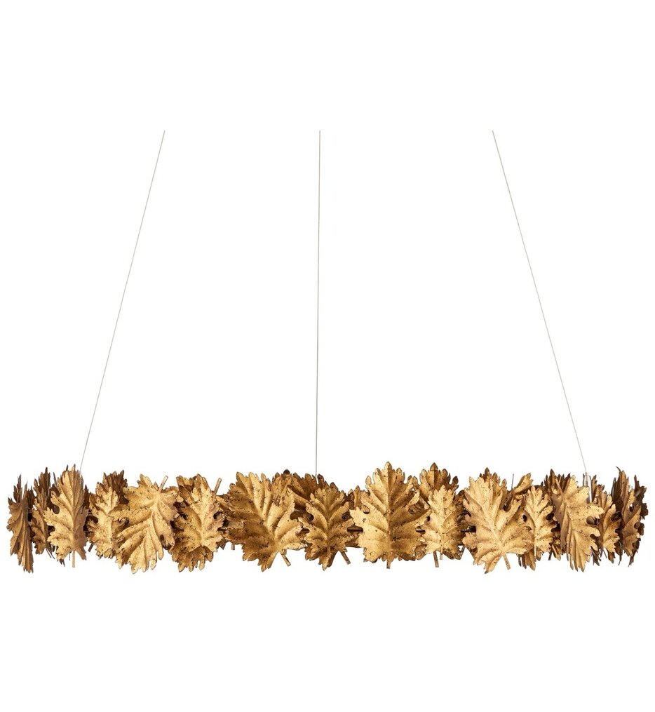 English Oak 32.5" Chandelier