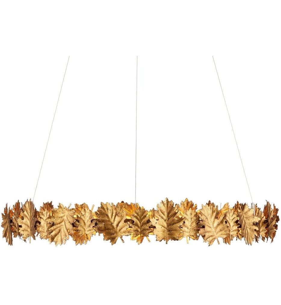 English Oak 32.5" Chandelier