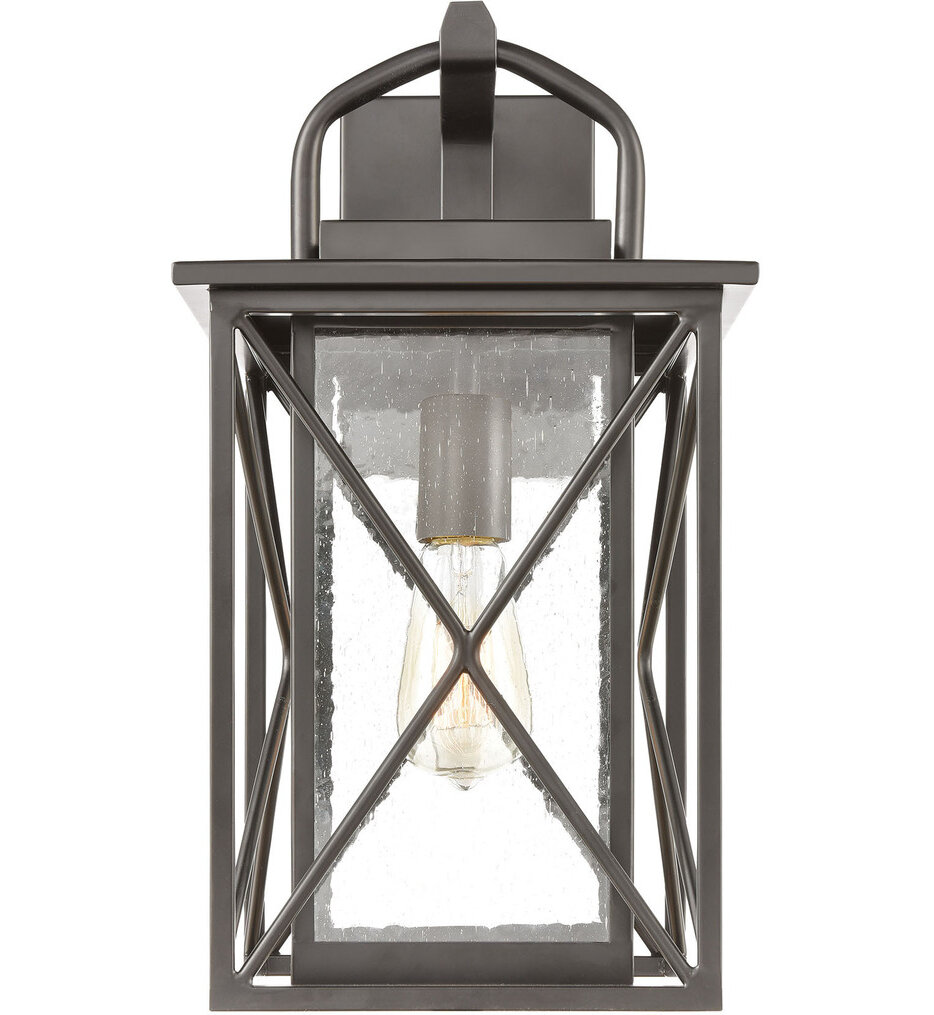 ELK Lighting 46751/1 Carriage Light 17" Outdoor Wall Sconce