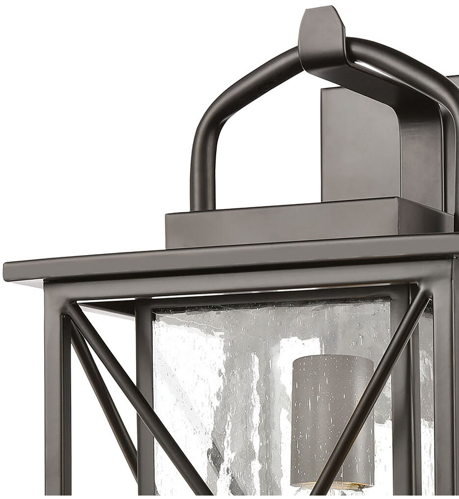 ELK Lighting 46751/1 Carriage Light 17" Outdoor Wall Sconce