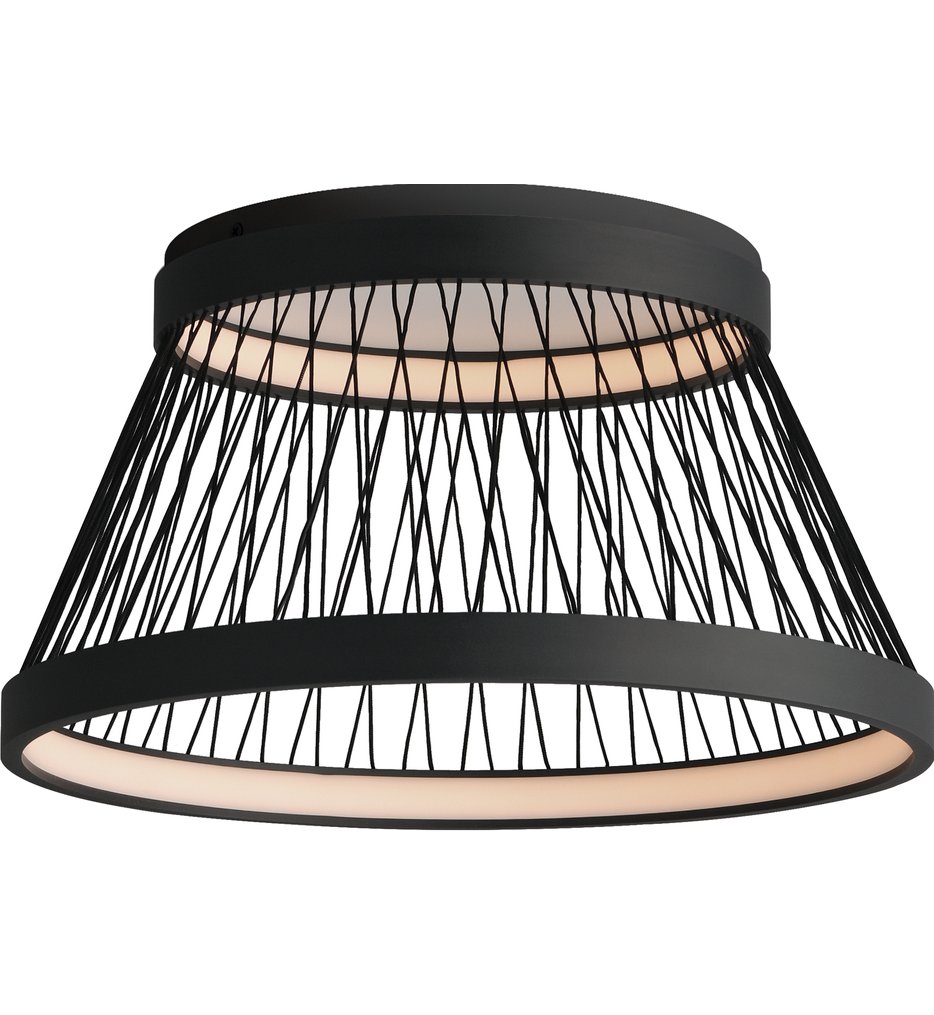 ET2 - E20980-BK - Loom 22.75" Flush Mount