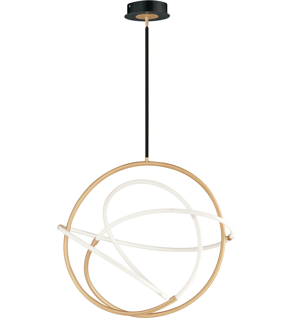 ET2 - E25096-01BKGLD - Mobius 31.5" Pendant