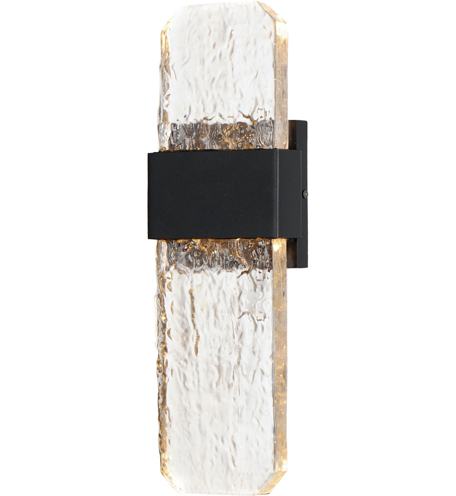 ET2 - E30134-24BK - Rune 15.5" Outdoor Wall Sconce