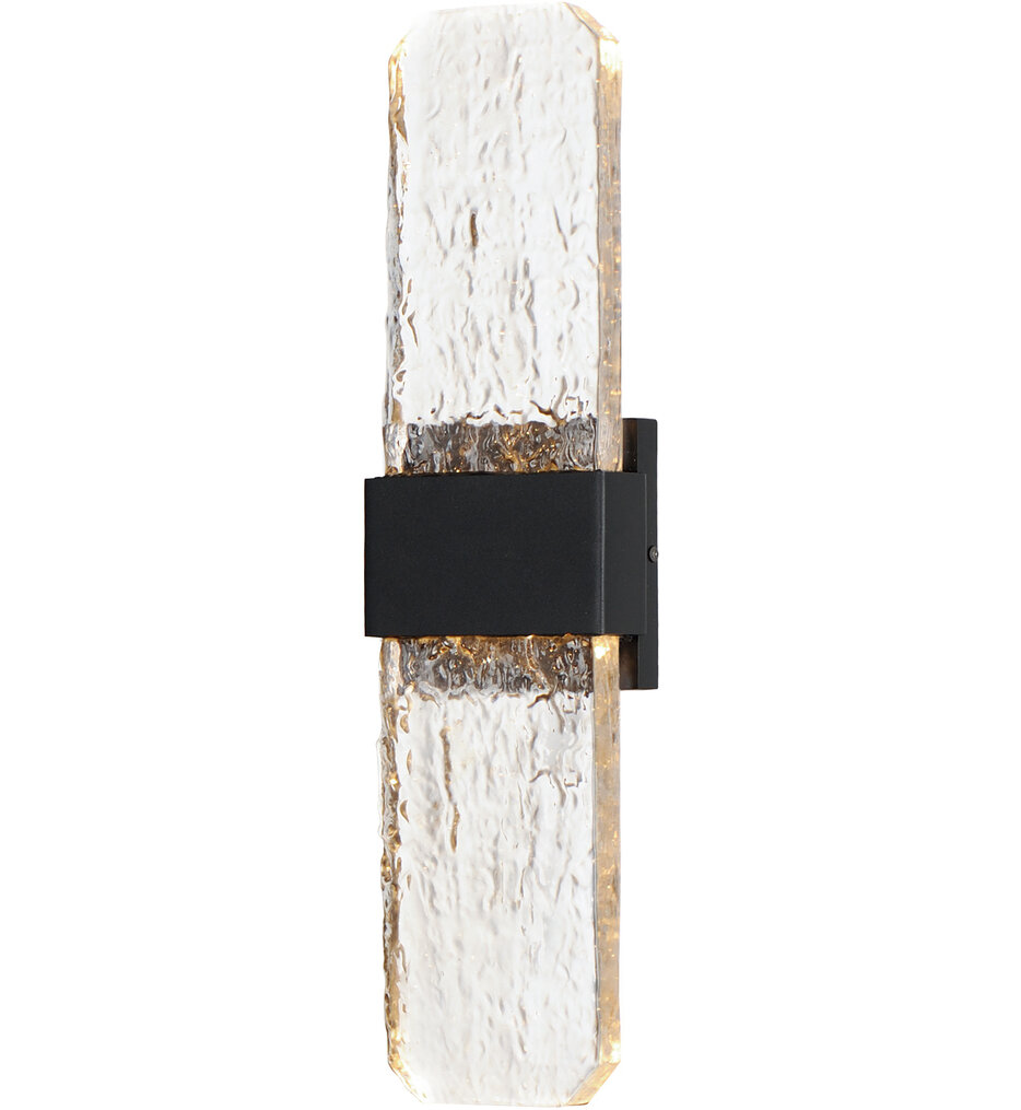 ET2 - E30136-24BK - Rune 19" Outdoor Wall Sconce