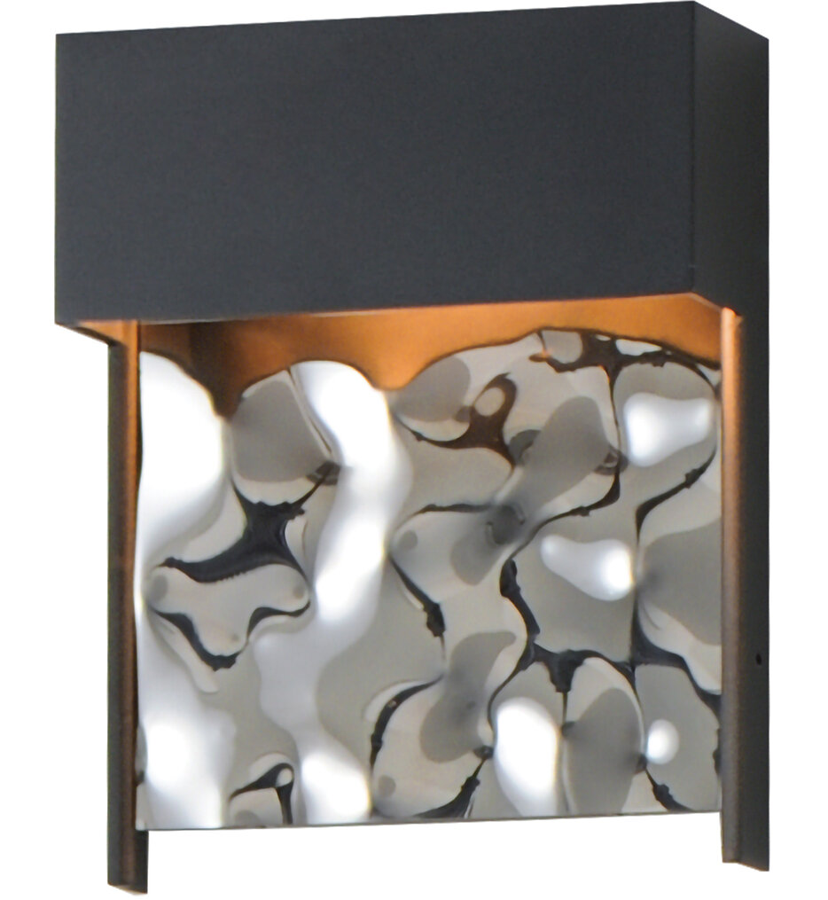 ET2 - E30260-125BK - Coulee 7.75" Outdoor Wall Sconce