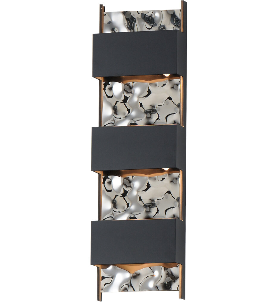 ET2 - E30264-125BK - Coulee 20.5" Outdoor Wall Sconce