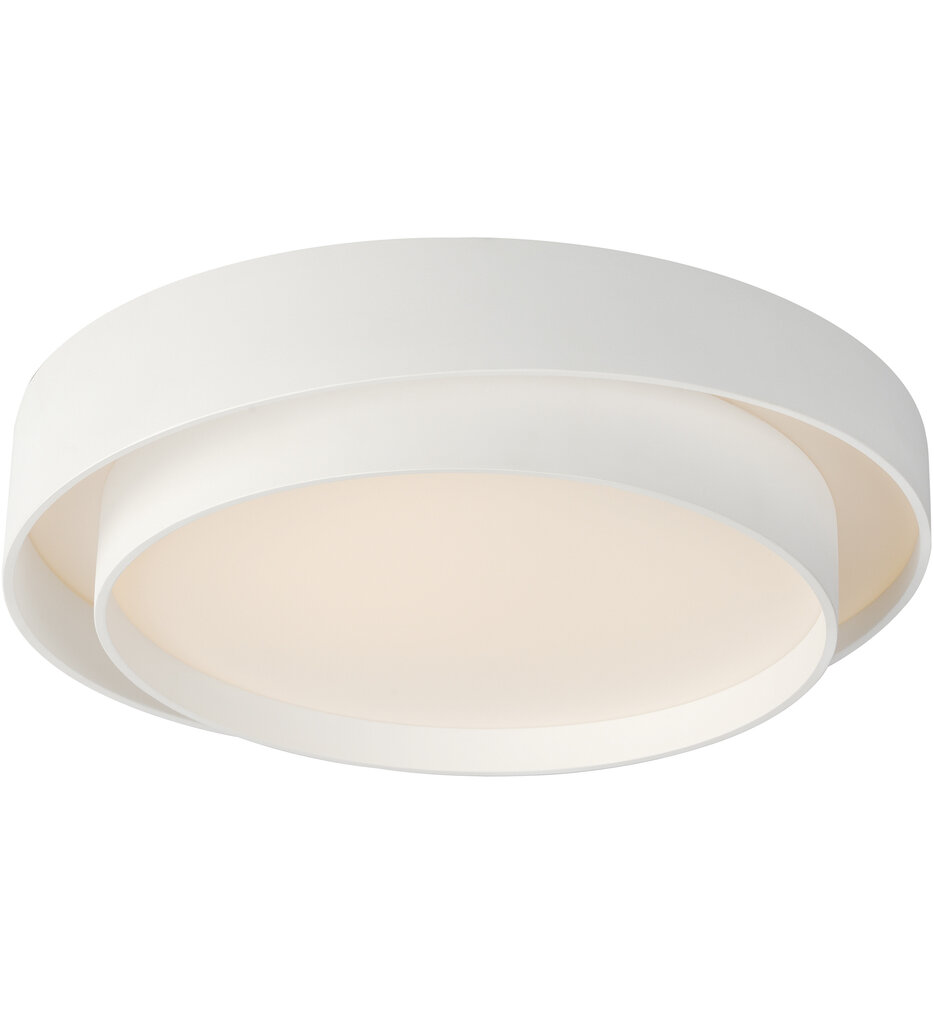 ET2 - E51044-WT - Ziggurat 24" Flush Mount