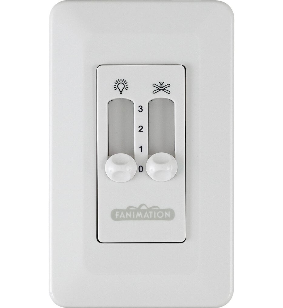 Wall Control Non-Reversing - Fan Speed and Light