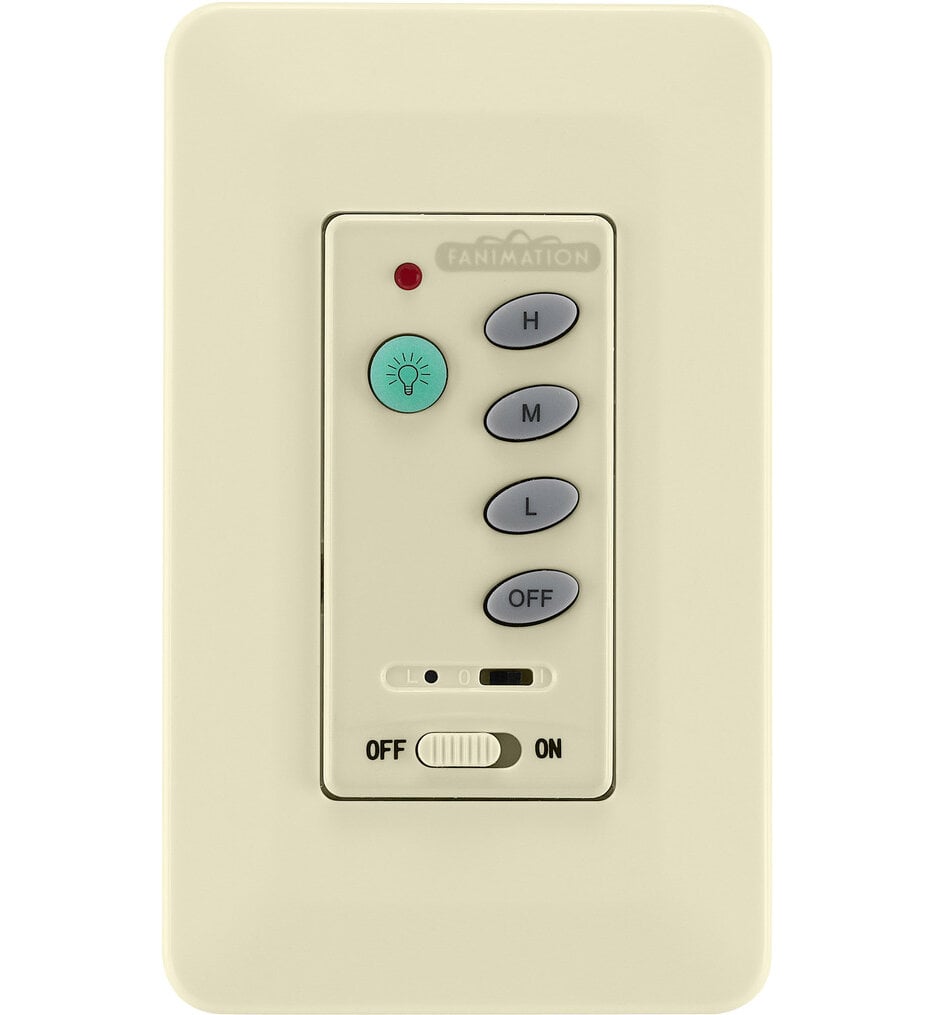 Wall Control with Receiver Non-Reversing