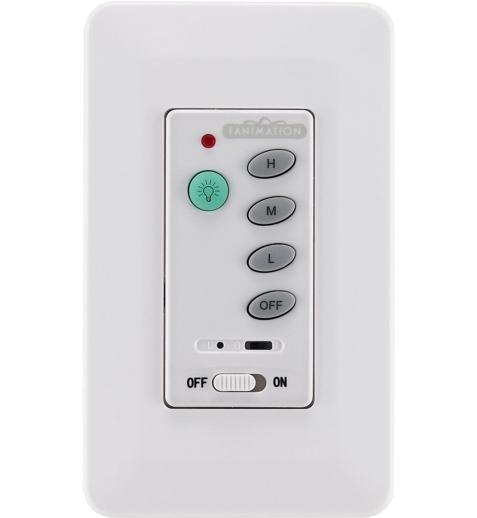 Wall Control with Receiver Non-Reversing