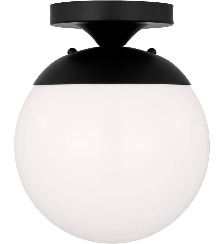 Visual Comfort Studio - 7518-112 - Leo - Hanging Globe 8" Semi-Flush Mount