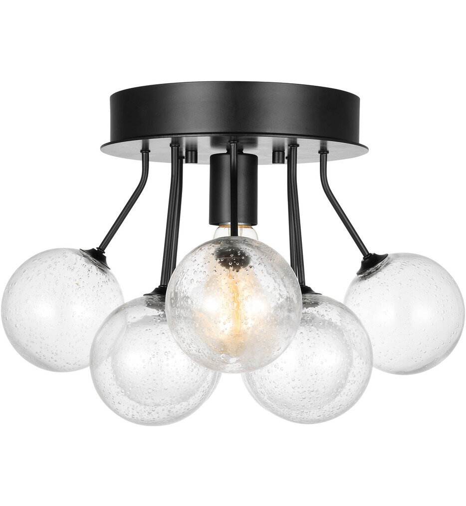 Visual Comfort Studio - 7714301-112 - Bronzeville 15" Semi-Flush Mount