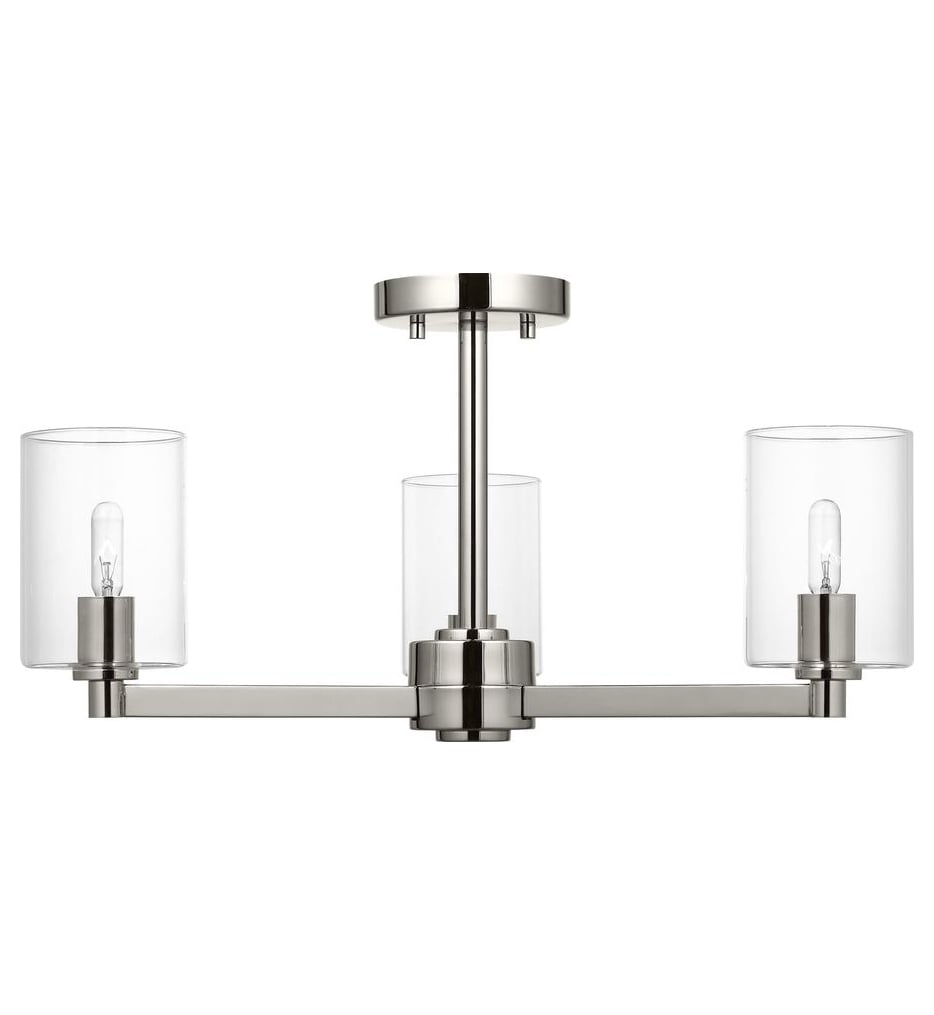 Visual Comfort Studio - Fullton 23.125-inch Semi-Flush Mount