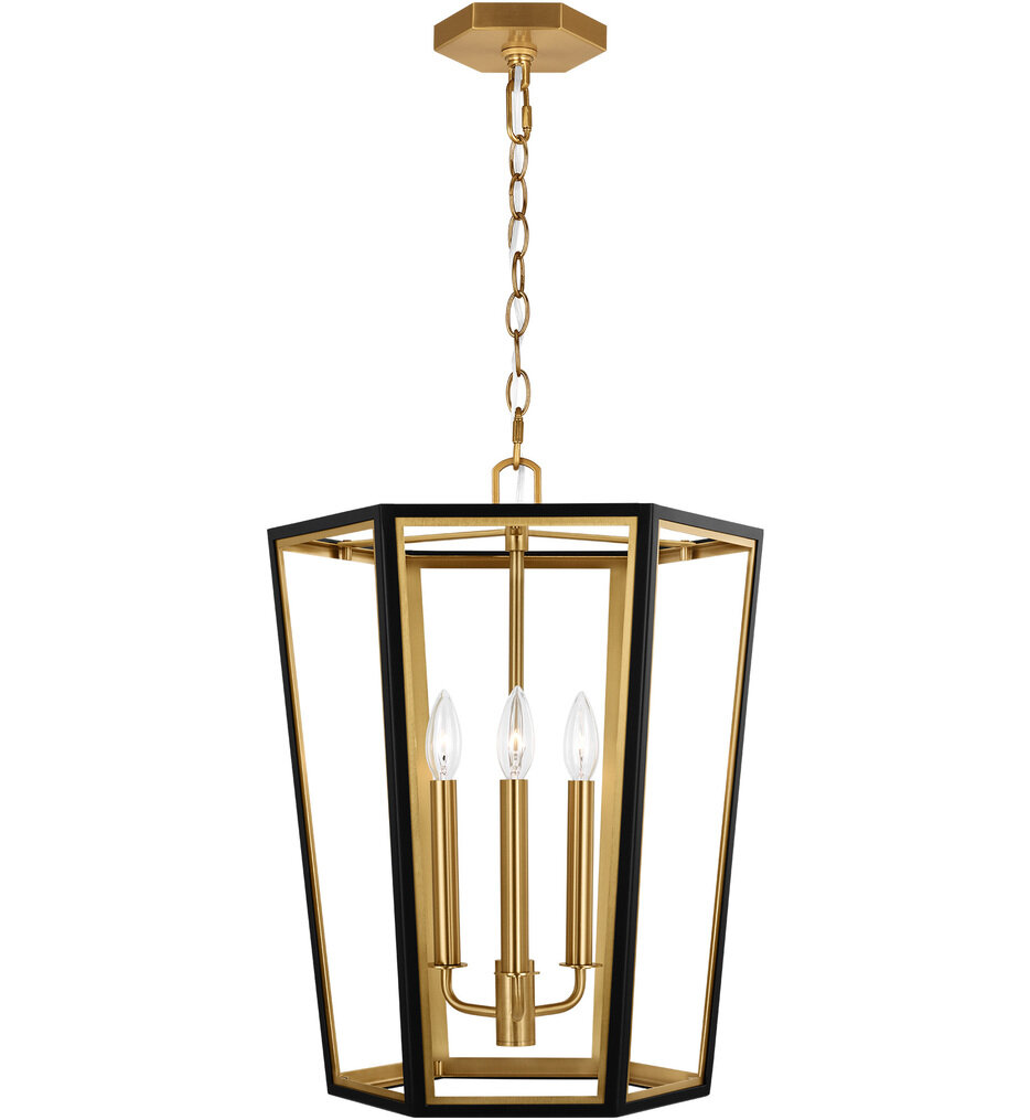 Visual Comfort Studio - AC1083MBKBBS - Curt 16" Chandelier