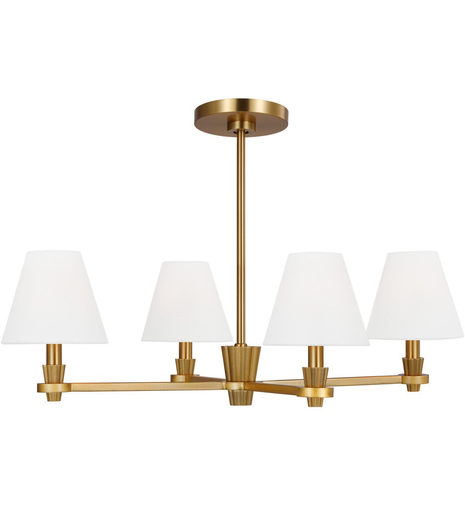 Visual Comfort Studio - AC1114BBS - Paisley 28" Chandelier
