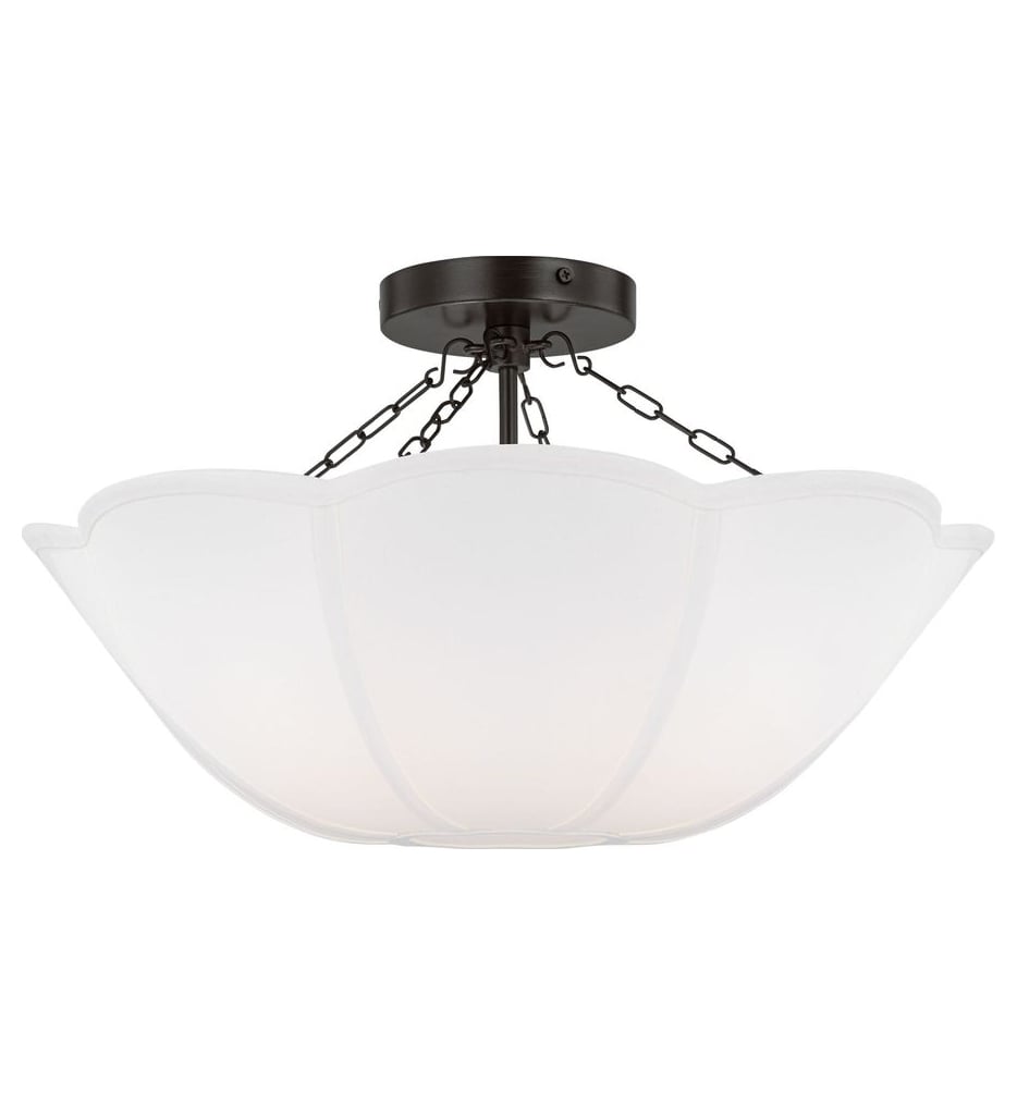 Visual Comfort Studio - Stassi 18.5-inch Semi-Flush Mount