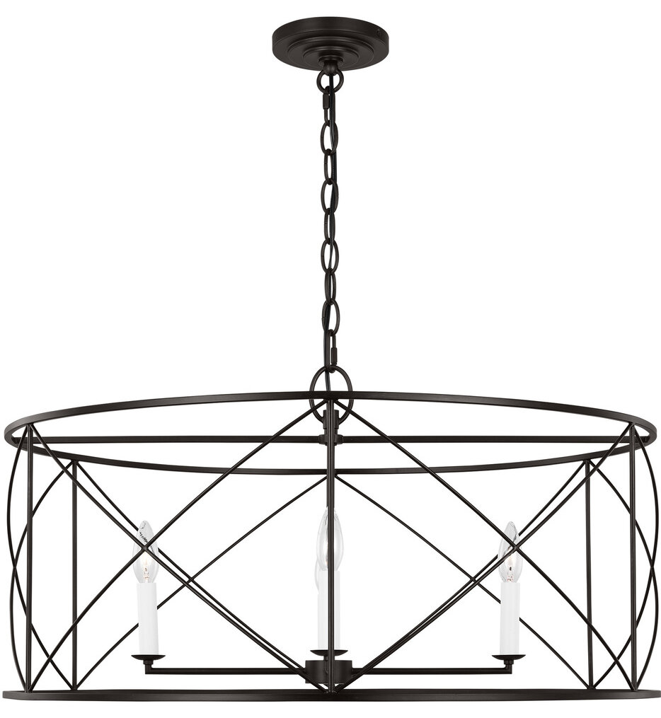Visual Comfort Studio - Chapman & Myers - Beatrix 30" Chandelier
