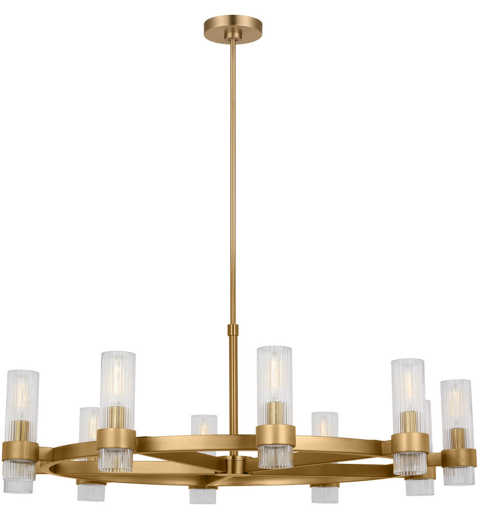 Visual Comfort Studio - CC16810BBS - Geneva 42" Chandelier