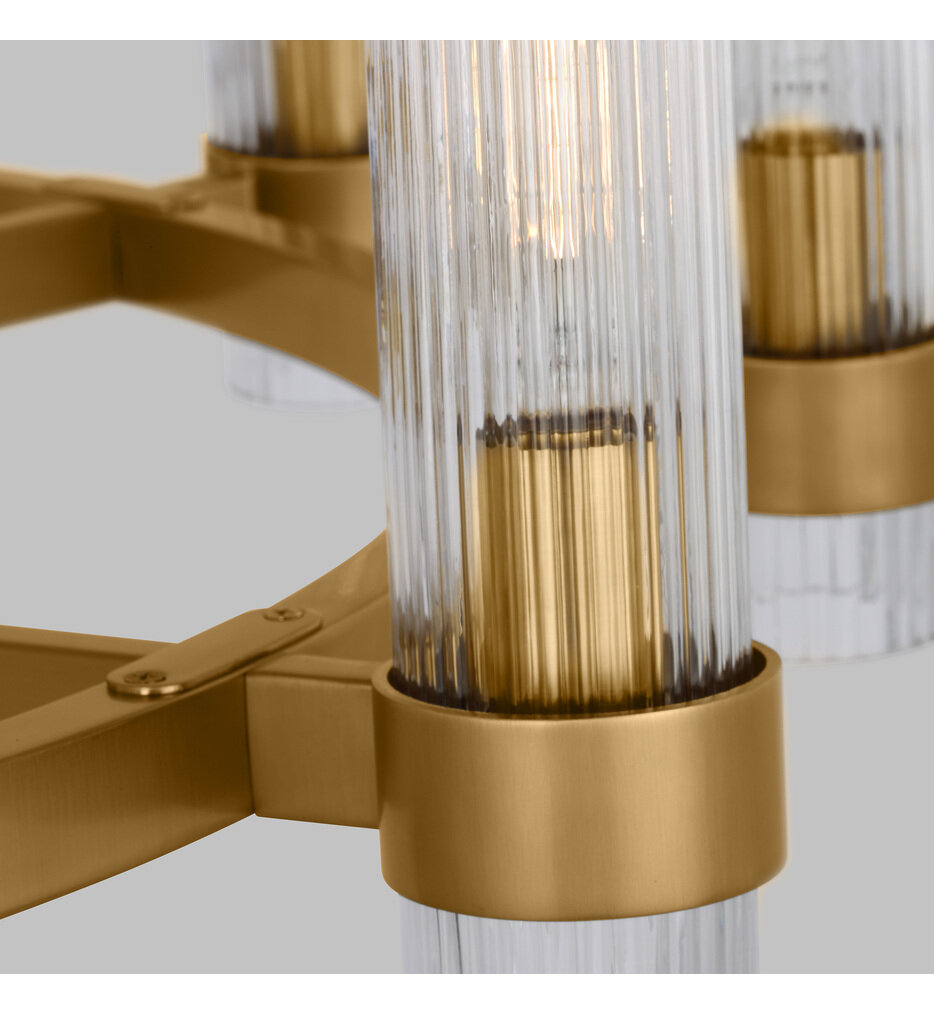 Visual Comfort Studio - CC16810BBS - Geneva 42" Chandelier