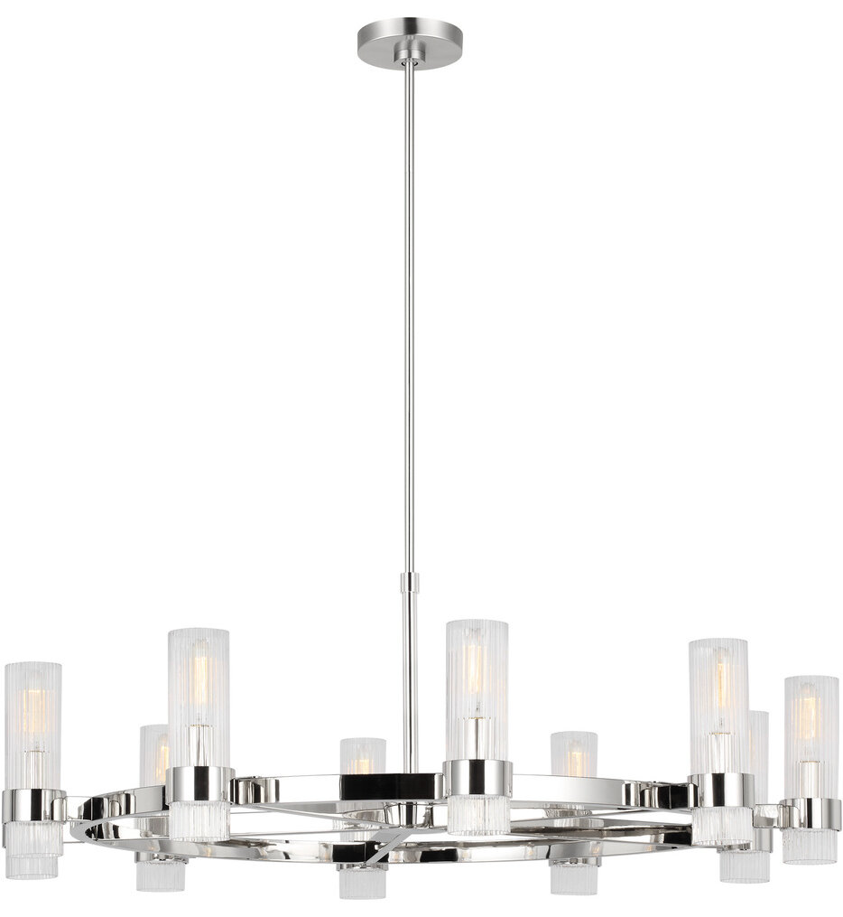 Visual Comfort Studio - CC16810PN - Geneva 42" Chandelier
