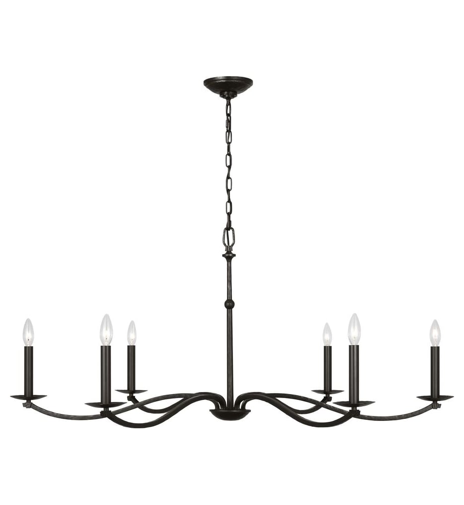 Visual Comfort Studio - CC1766AI - Wellen 48-inch Chandelier