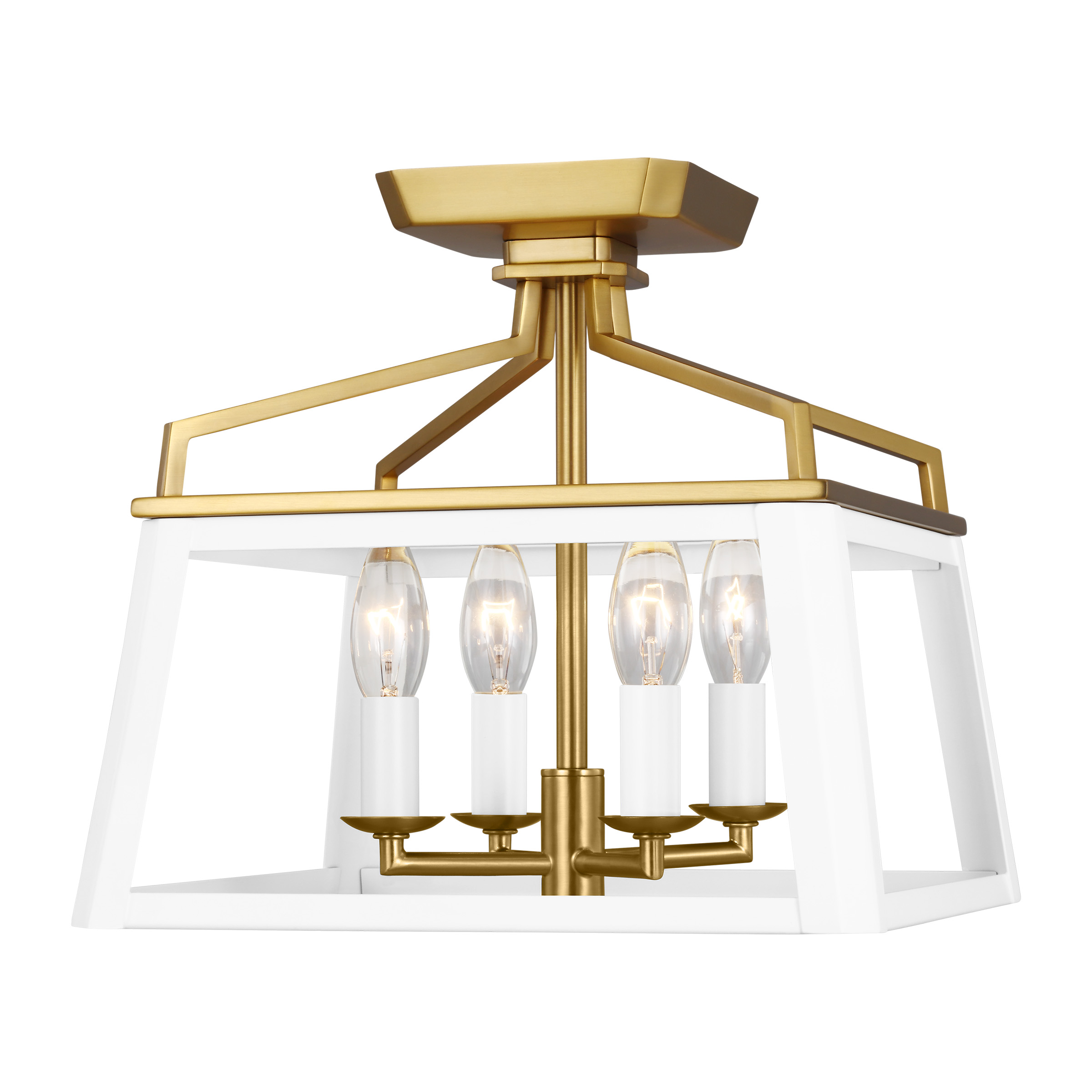 Visual Comfort Studio - Chapman & Myers - Carlow 12" Flush Mount