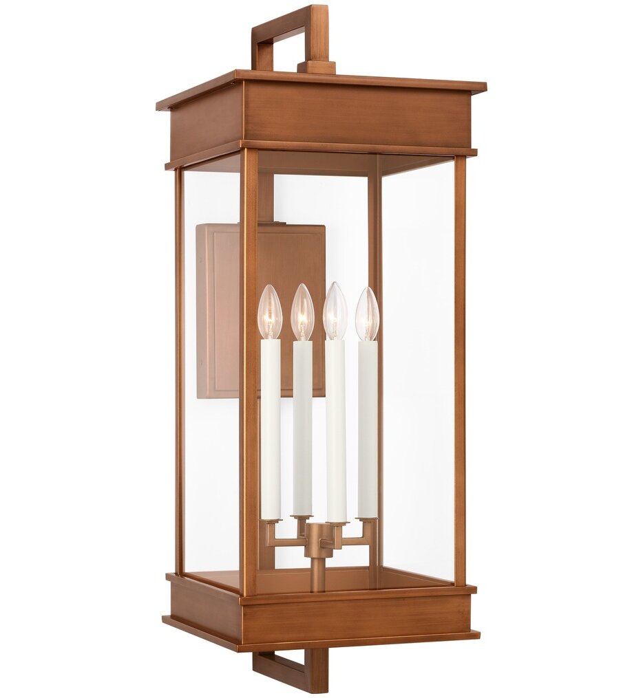 Visual Comfort Studio - CO1434NCP - Cupertino 35.125" Outdoor Wall Sconce