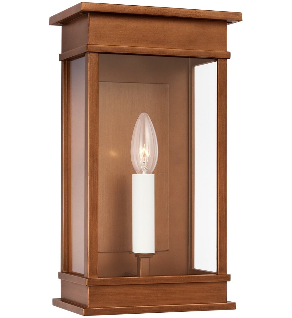 Visual Comfort Studio - Chapman & Myers - Cupertino 13.125" Outdoor Wall Sconce