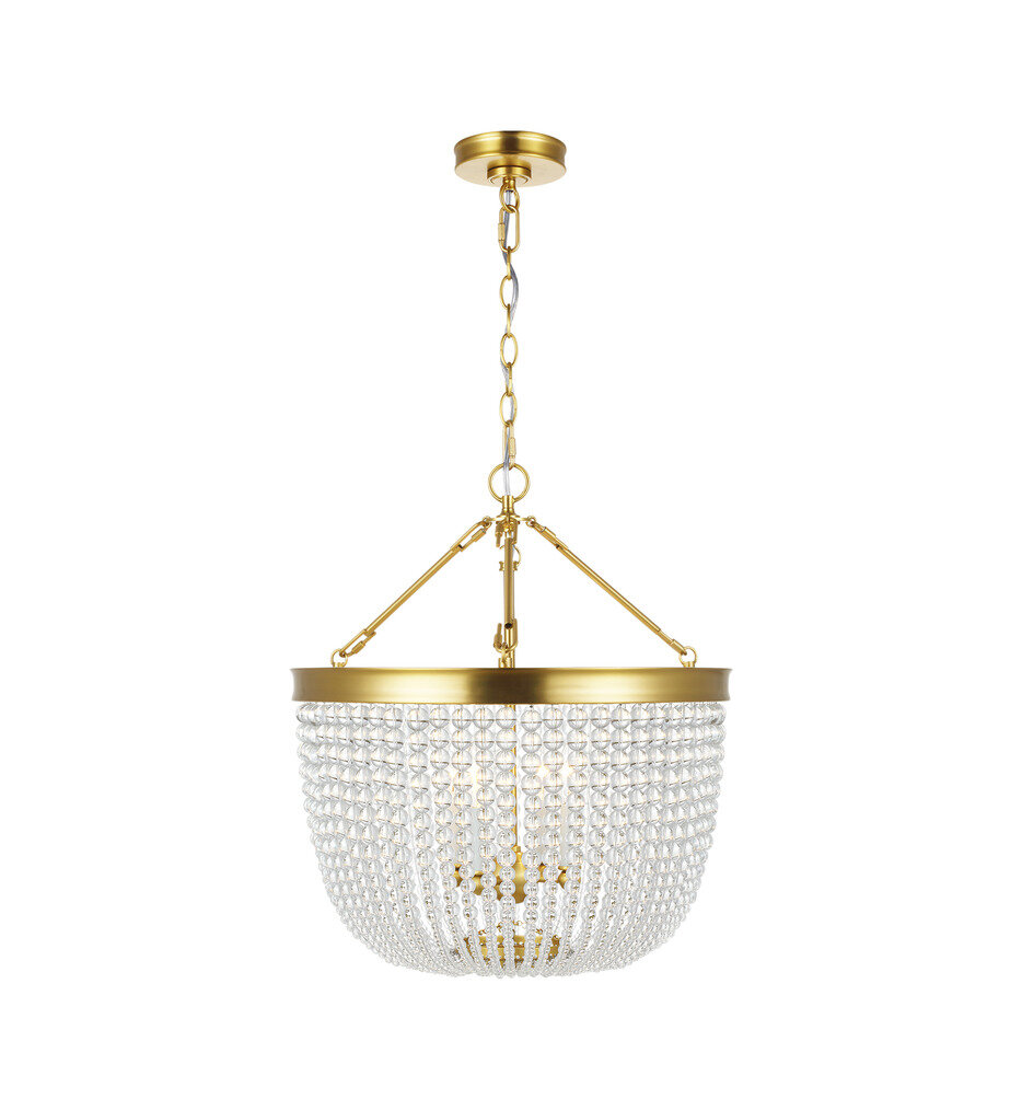 Visual Comfort Studio - CP1354BBS - Chapman & Myers - Summerhill 25" Pendant