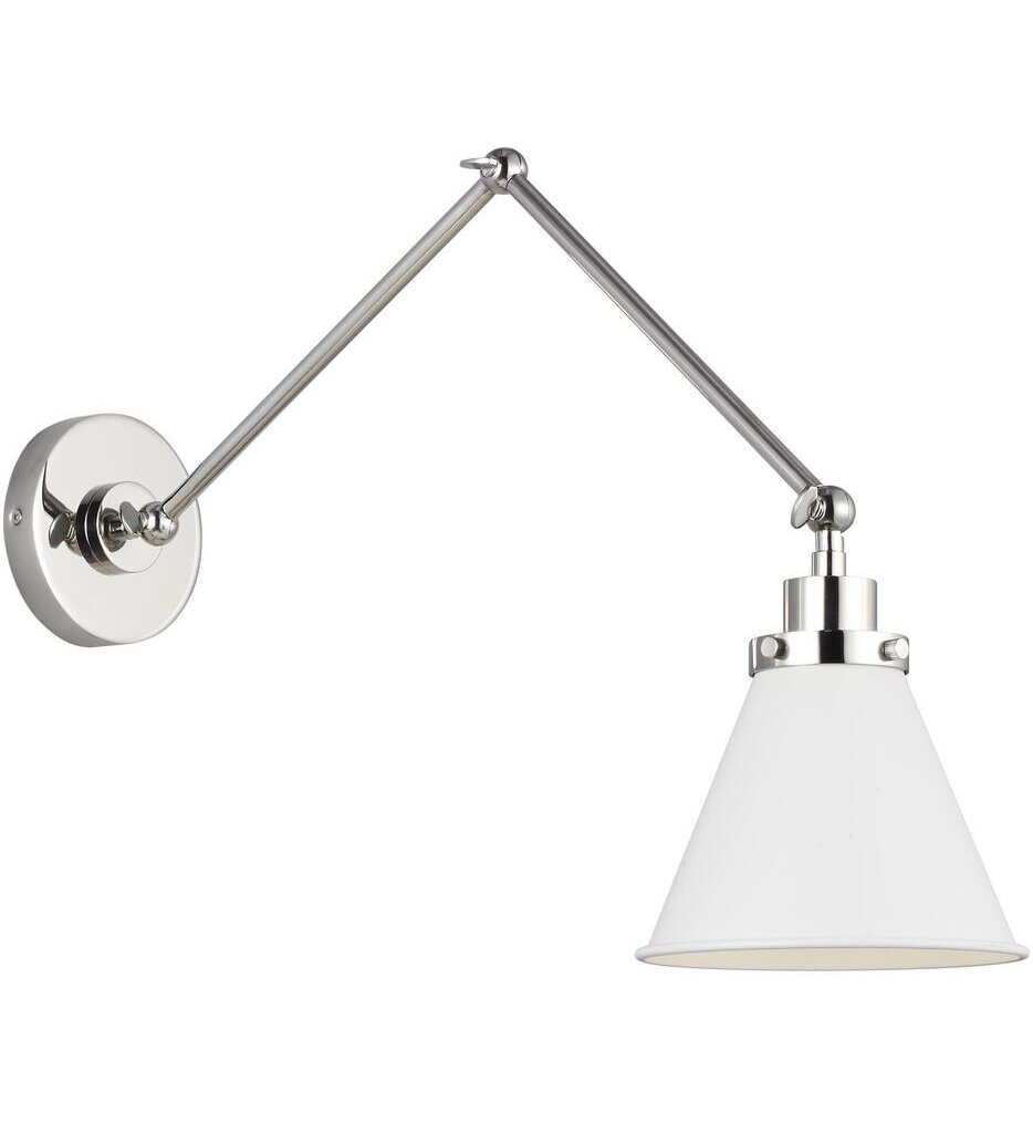 Chapman & Myers - Wellfleet 14.625" Swing Arm Light