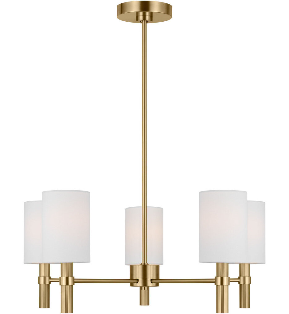 Visual Comfort Studio - DJC1135SB - Manor 24" Chandelier