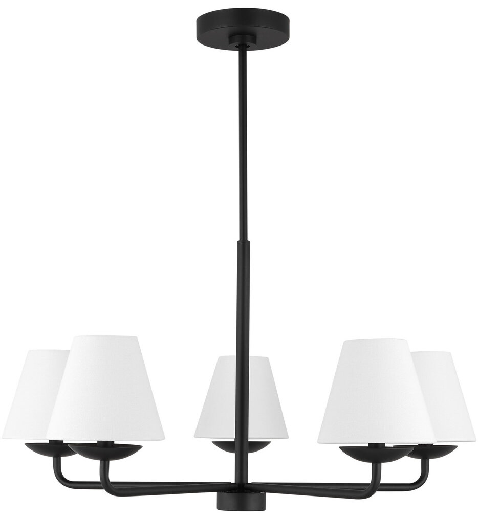 Visual Comfort Studio - DJC1175MBK - Albion 28" Chandelier