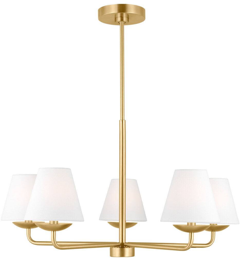 Visual Comfort Studio - DJC1175SB - Albion 28" Chandelier