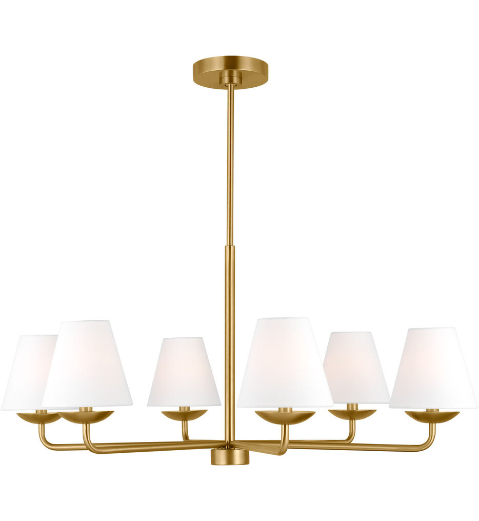 Visual Comfort Studio - DJC1186SB - Albion 34" Chandelier