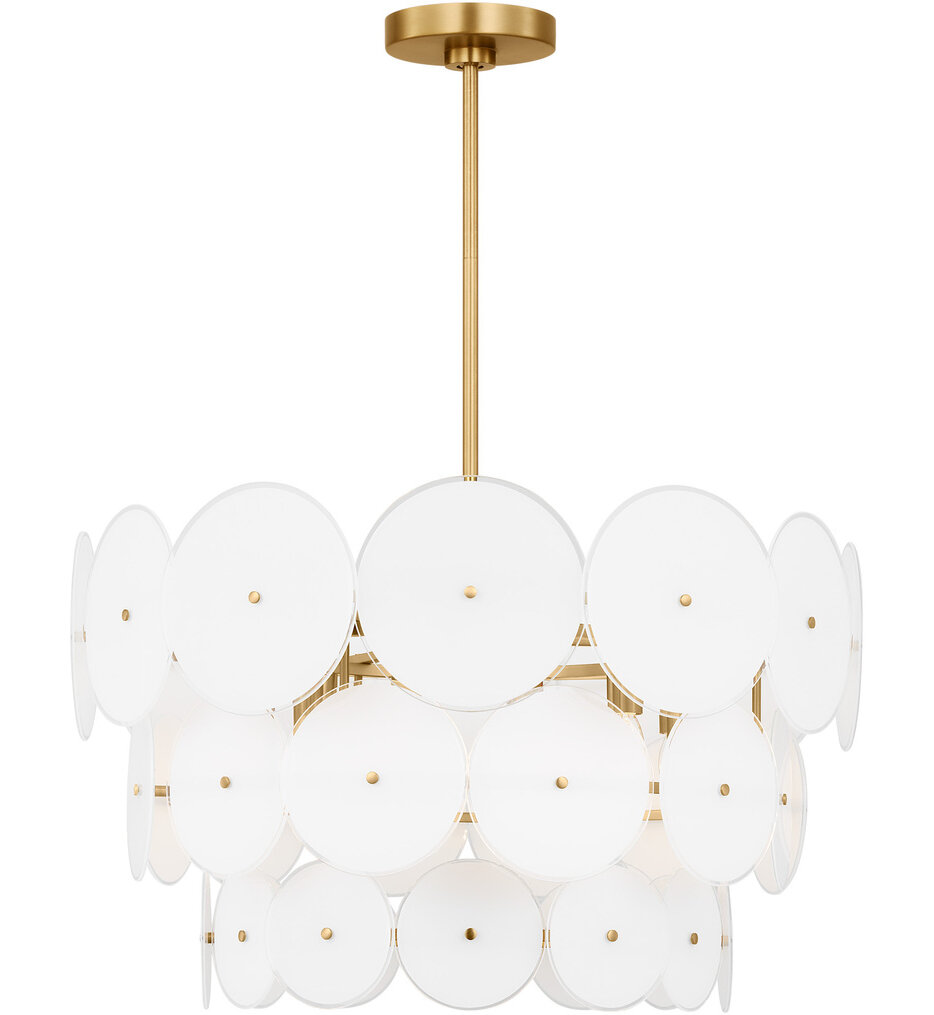 Visual Comfort Studio - KSC10912BBS - Emery 28.5" Chandelier