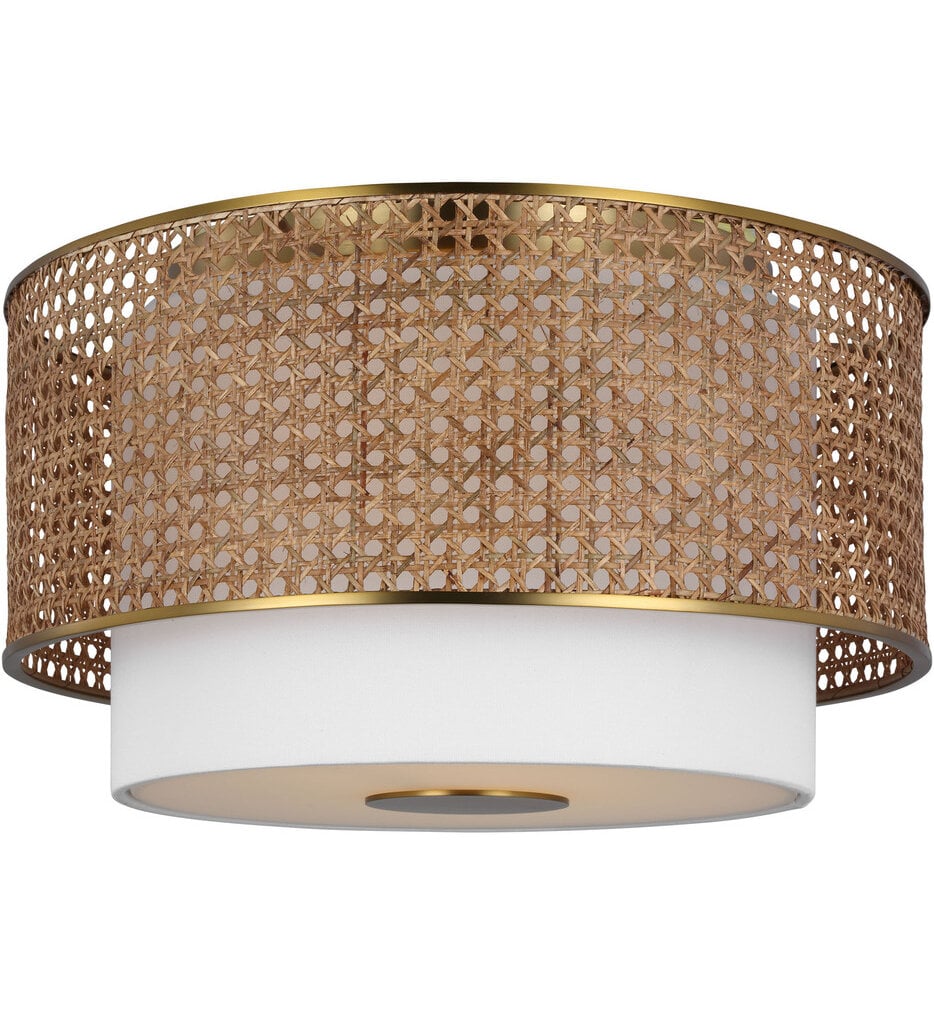 Visual Comfort Studio - KSF1043BBSBRTN - Sawyer 18" Flush Mount