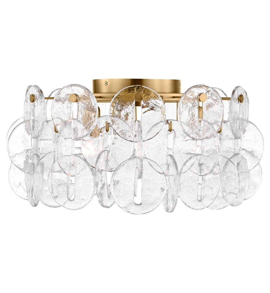 Visual Comfort Studio - KSF1113BBS - Candace 21.375-inch Flush Mount
