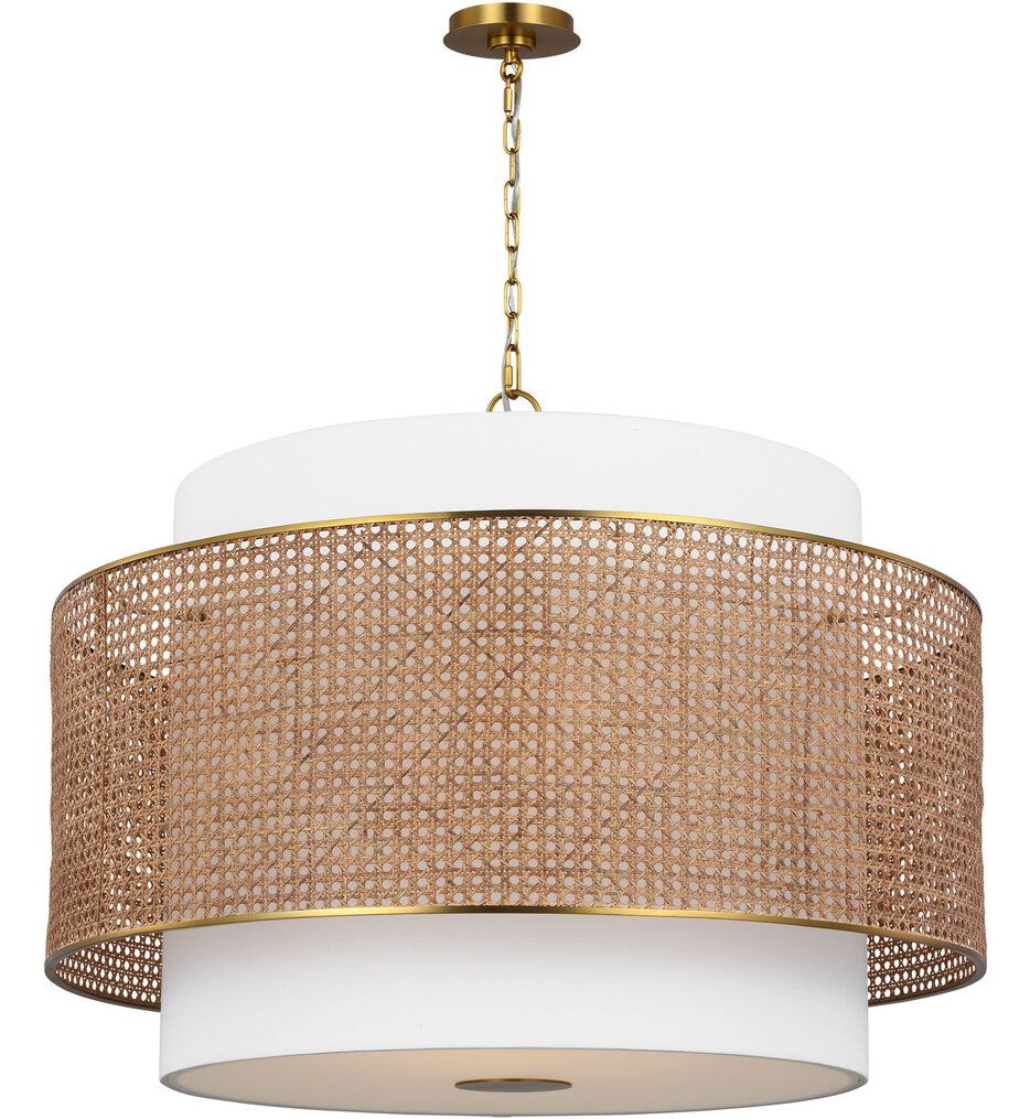 Visual Comfort Studio - KSP1184BBSBRTN - Sawyer 32" Pendant