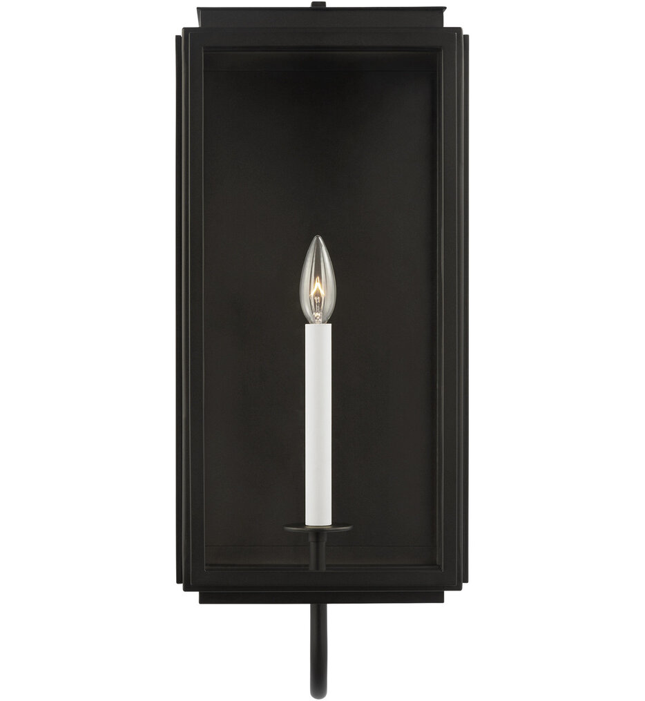 Visual Comfort Studio - LO1011TXB - Edgar 23.75" Outdoor Wall Sconce