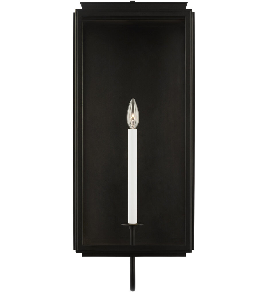 Visual Comfort Studio - LO1021TXB - Edgar 28.875" Outdoor Wall Sconce