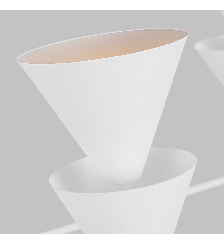 Christiane Lemieux - Cornet 46" Chandelier