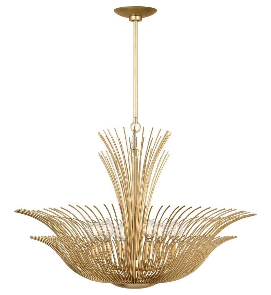 Visual Comfort Studio - LXC1196GD - Dorelle 28-inch Chandelier