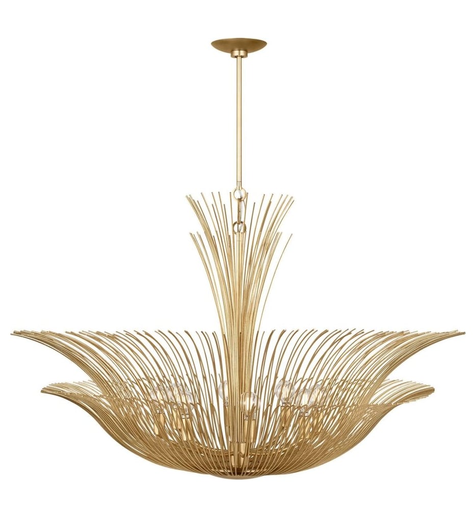 Visual Comfort Studio - LXC1218GD - Dorelle 42-inch Chandelier