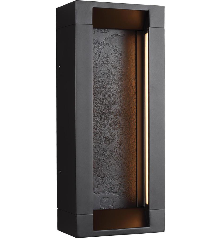 Visual Comfort Studio - OL11601ORB-LED - Mattix 14.5" Outdoor Wall Sconce