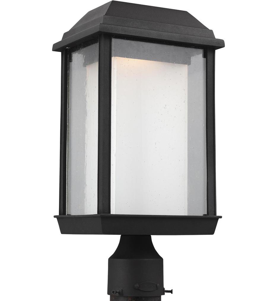 Visual Comfort Studio - OL12807TXB-L1 - McHenry 16.63" Outdoor Post Lantern