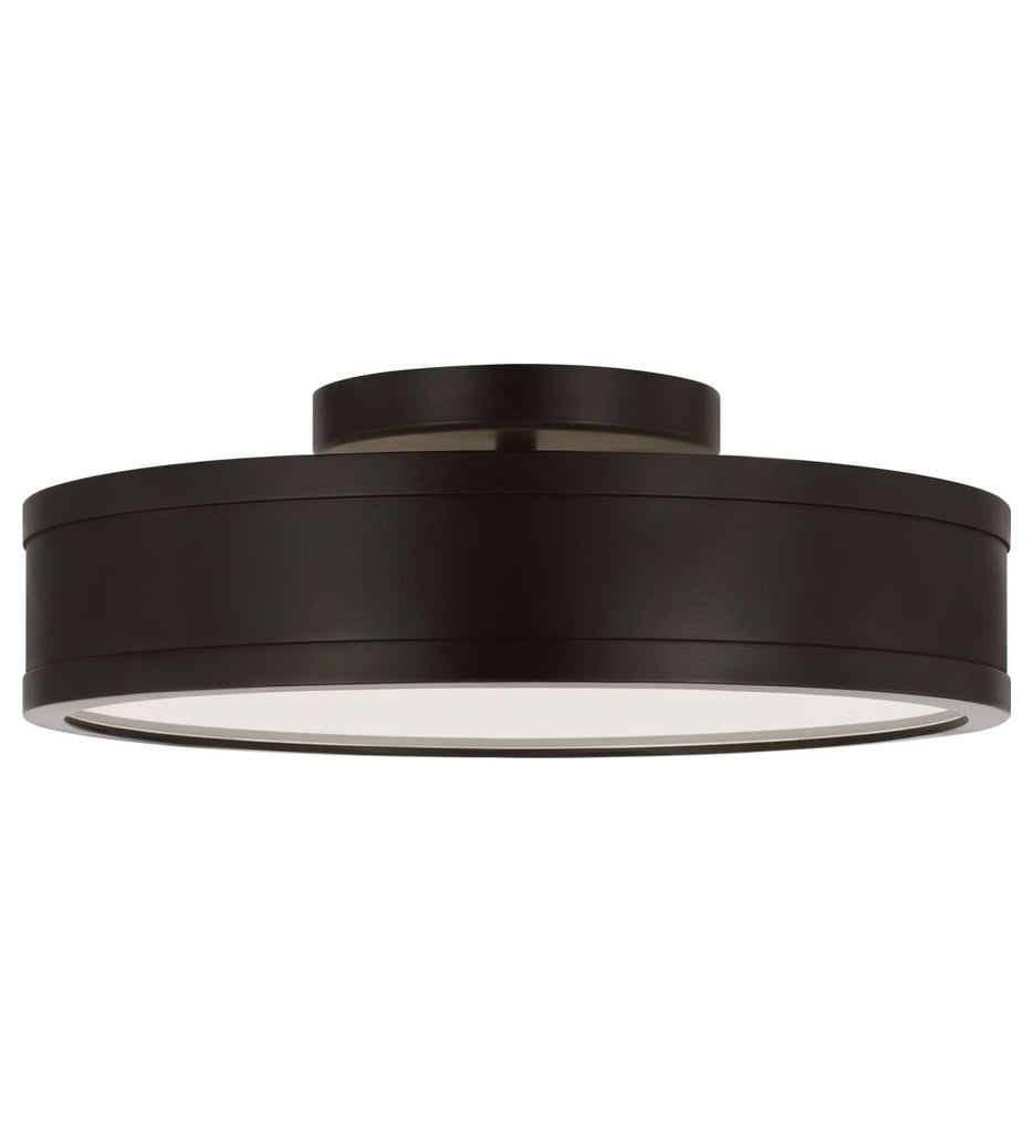 Visual Comfort Studio - Dupont 12-inch Round Semi-Flush Mount
